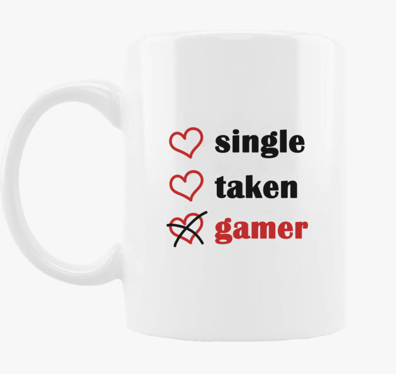 Single Taken Gamer bögre