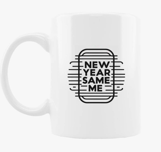 New Year Same Me bögre