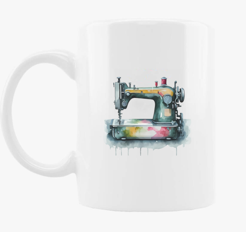 Varrógép Art bögre