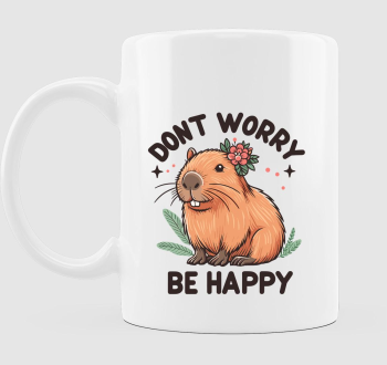 dont worry capybara bögre