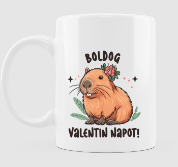 Capybara valentin bögre