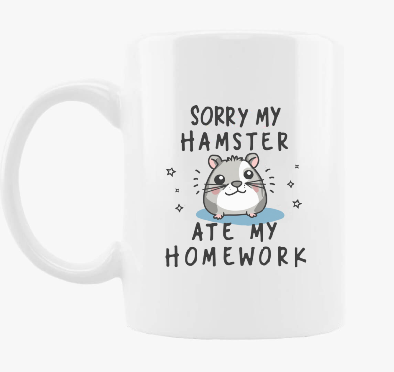 Sorry hamster bögre