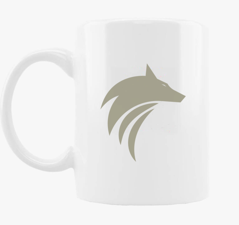 Farkas logó design divat bögre
