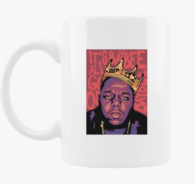 The Notorious B.I.G. koronában bögre