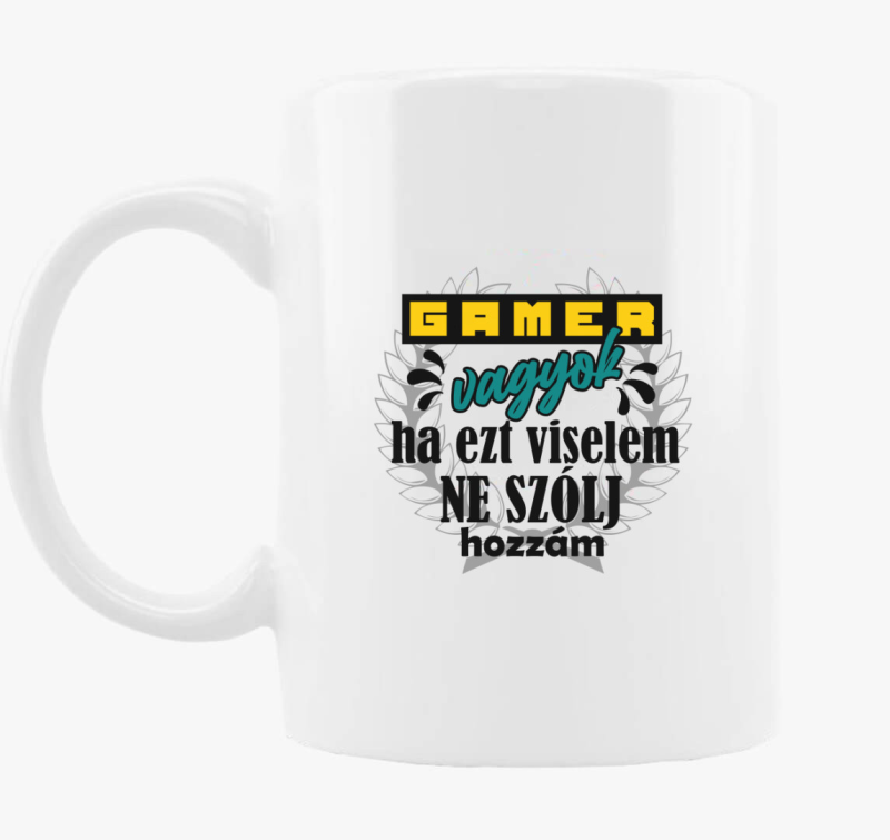 Gamer vagyok bögre