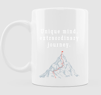 Unique mind, extraordinary journey bögre 