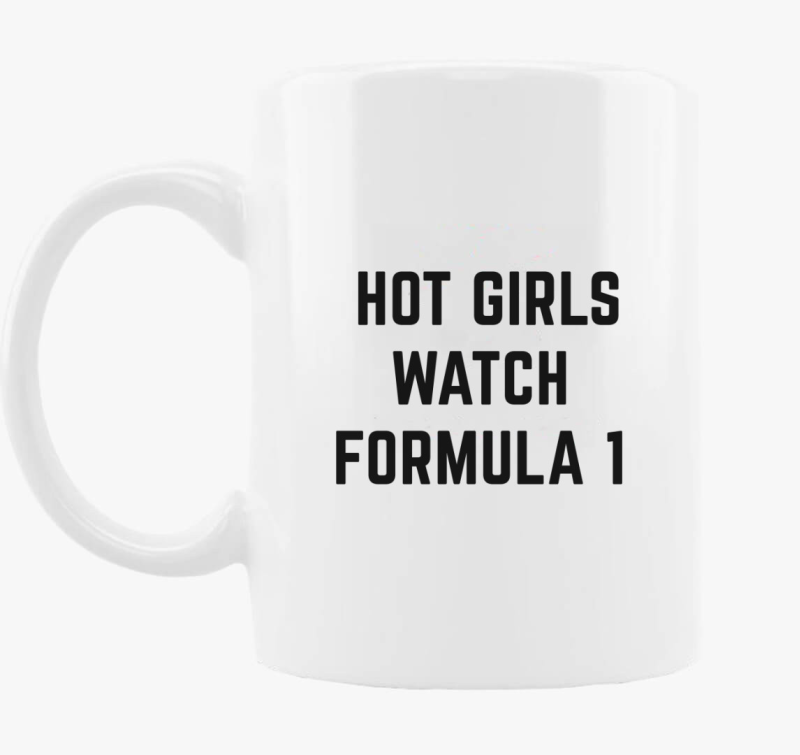 Girls F1 bögre