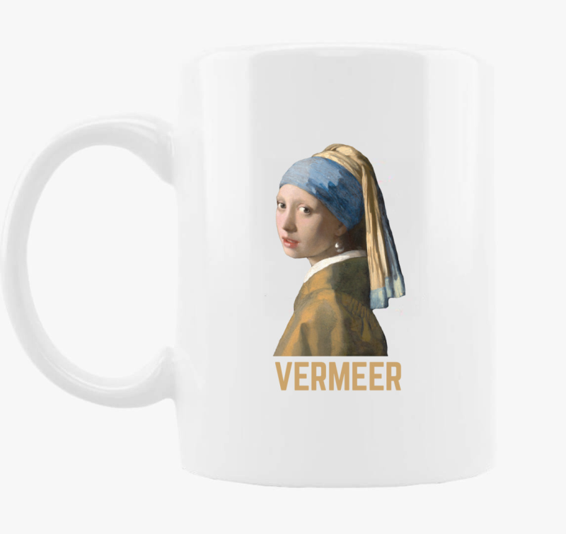 Vermeer festmény bögre
