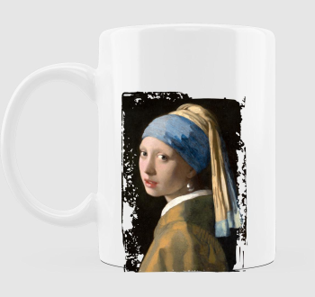 Girl with a pearl earring bögre