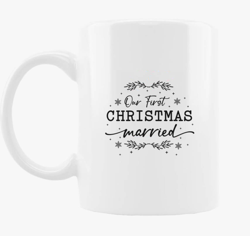 Christmas married bögre