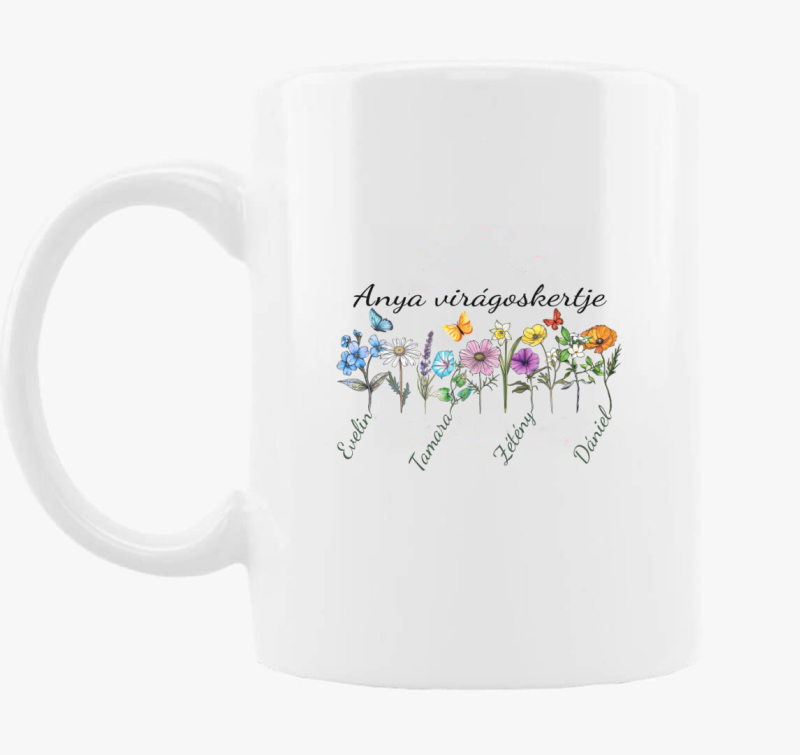 Anya virágoskertje bögre