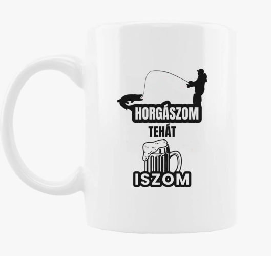 Horgászom tehát iszom bögre