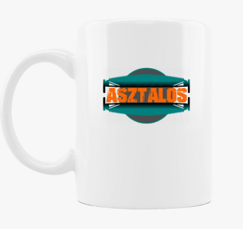 Asztalos mintás bögr
