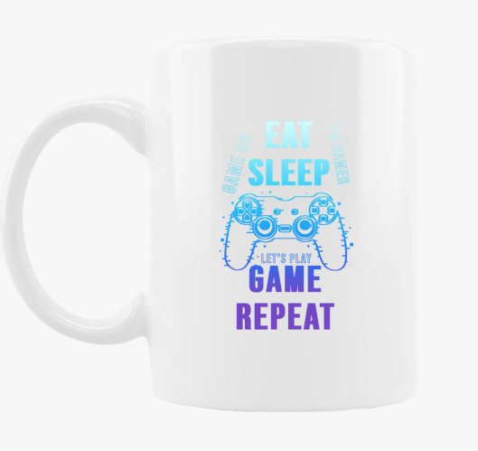 Eat sleep play game repeat bög...