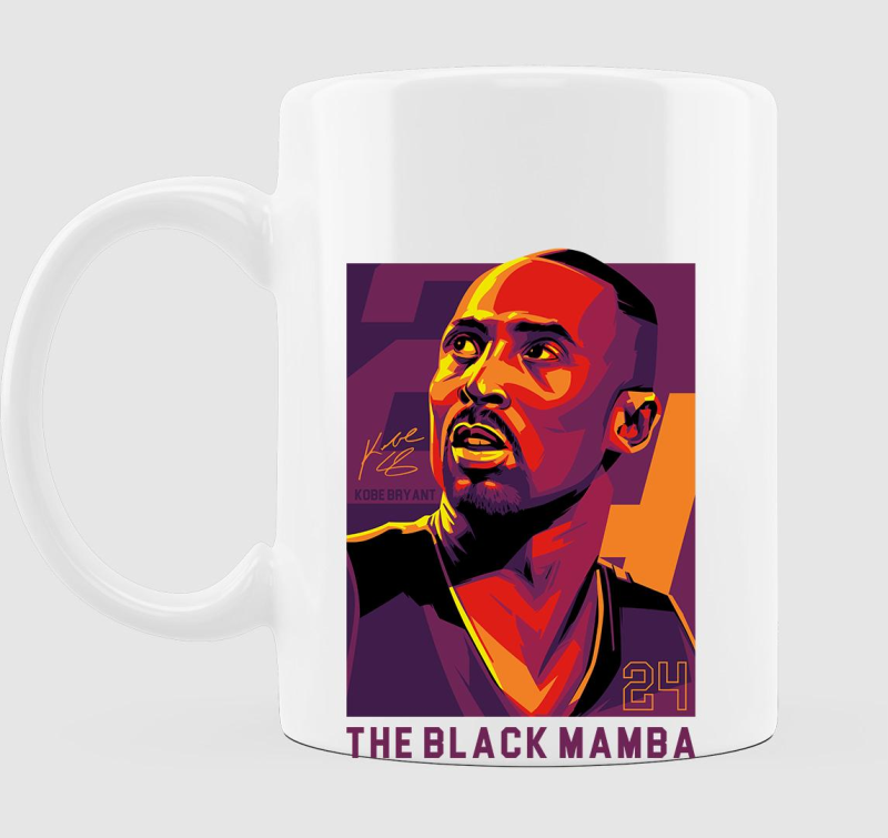 Kobe Bryant "Black mamba" bögre