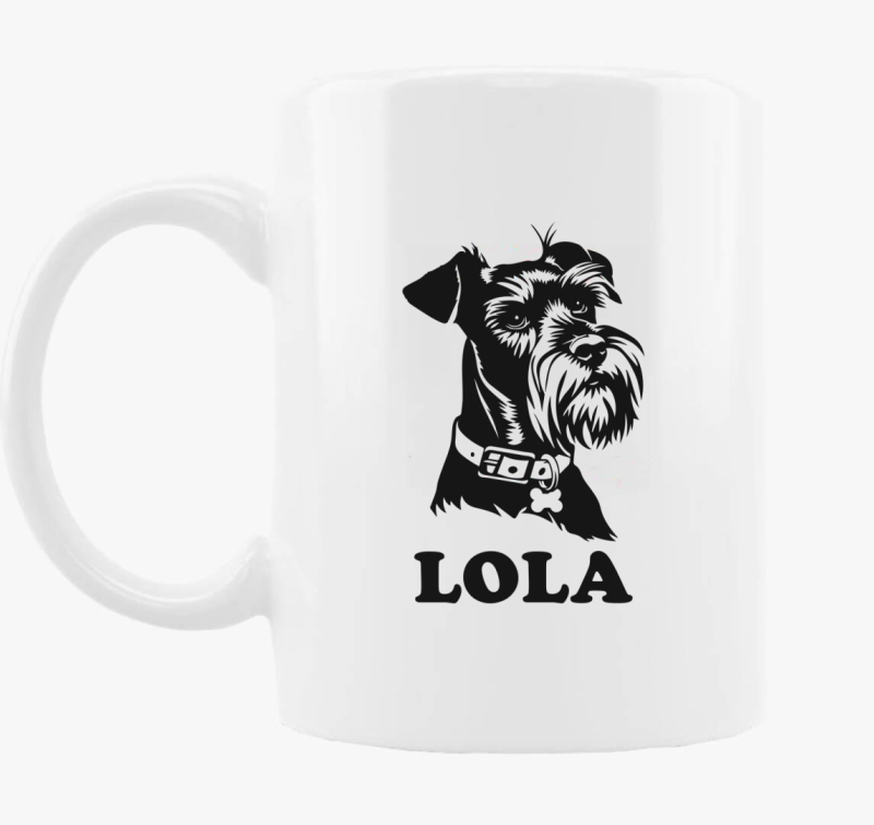 Schnauzer névvel 6 bögre