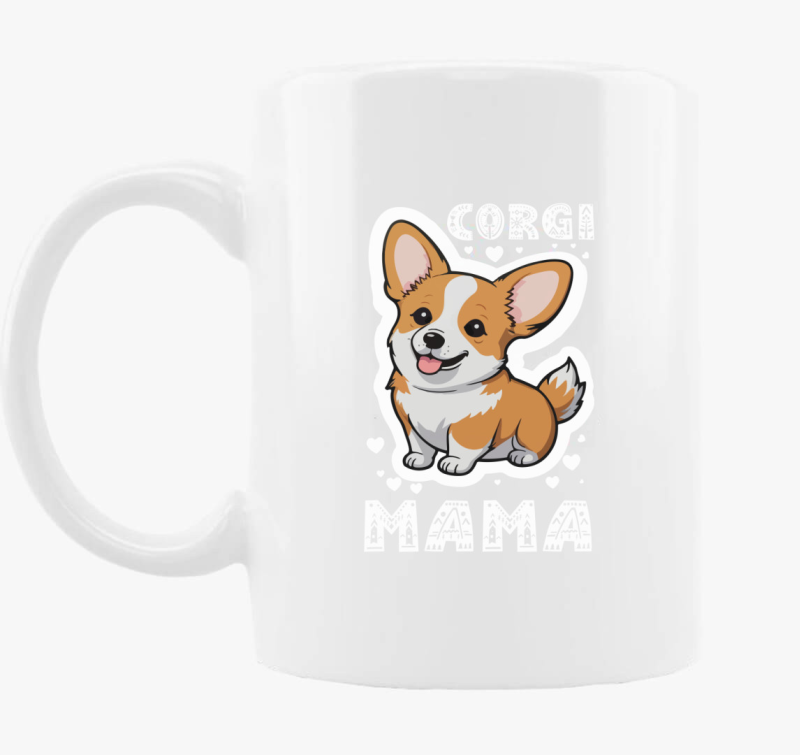 Corgi Mama bögre