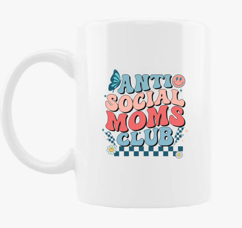 Antisocial MOM Club bögre