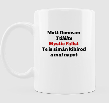 Matt Donovan bögre