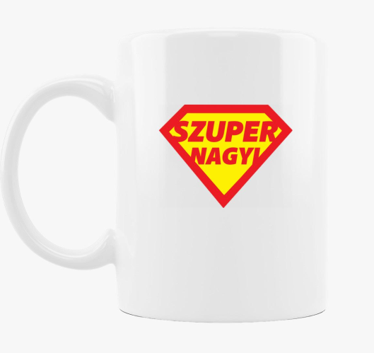 Szuper nagyi bögre
