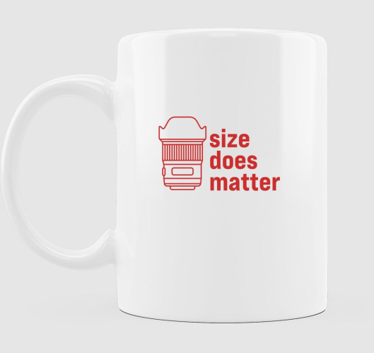 Size does matter bordó mintás ...