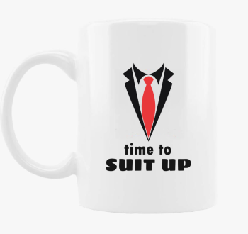 Time to SUIT UP bögre