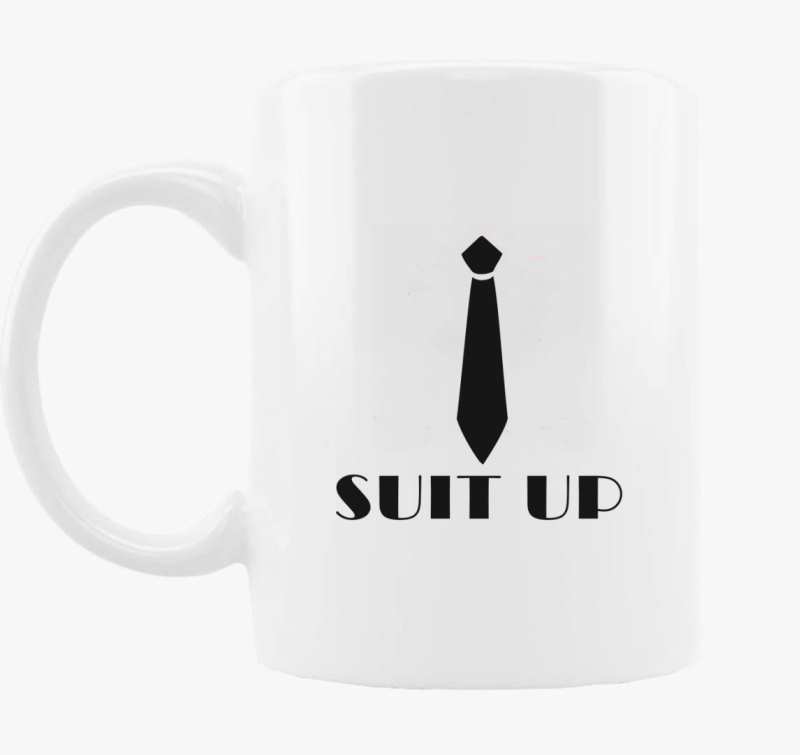 SUIT UP simple bögre