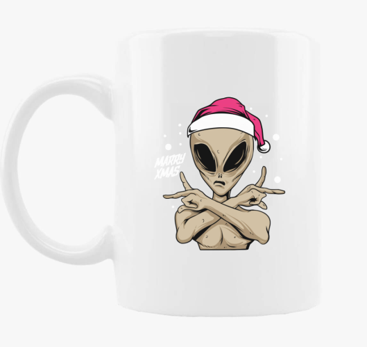 Karácsonyi Idegen bögre