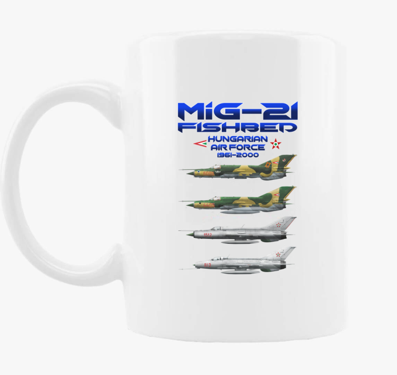 MiG-21 emlék bögre