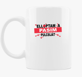 Elloptam a pasim pulcsiját bögre