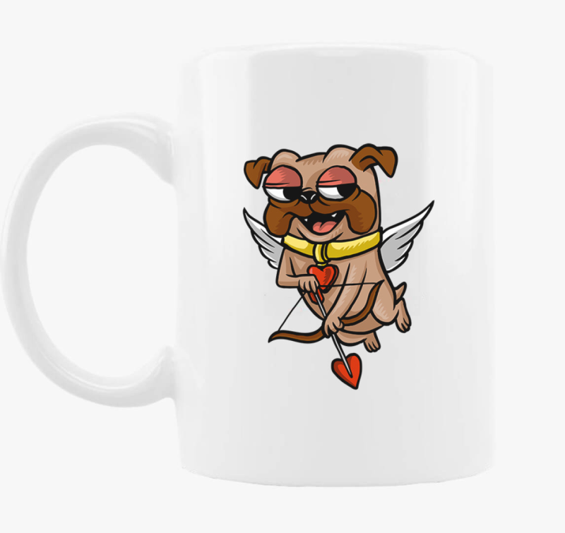 Cupidó kutya bögre