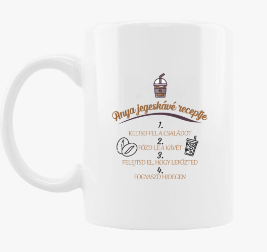 Anya Jegeskávé Receptje bögre...