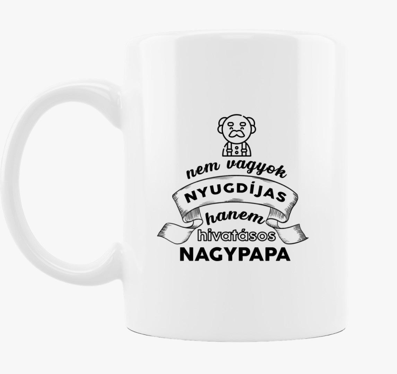Nem vagyok nyugdíjas bögre