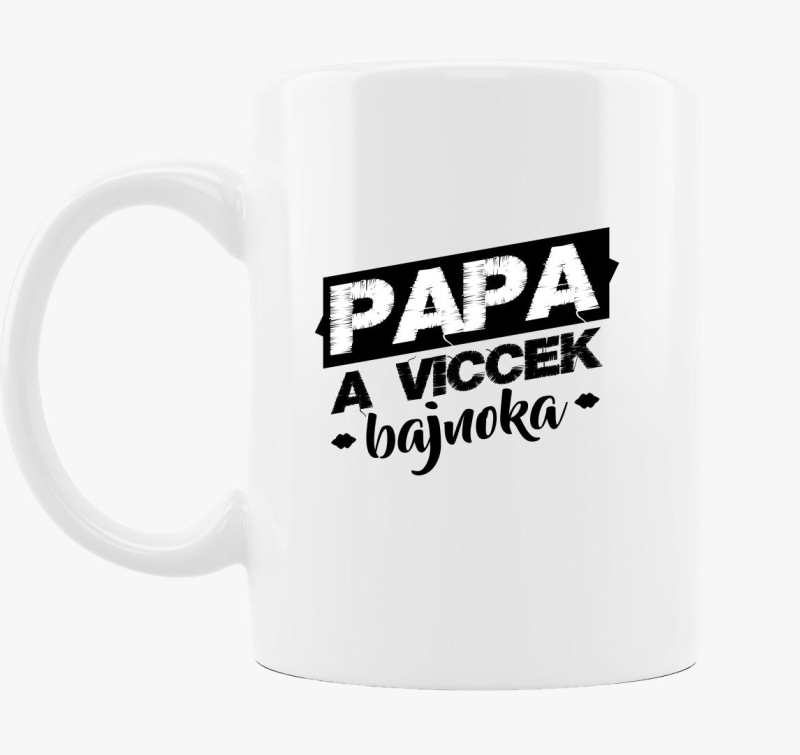 Papa Viccek Bajnoka bögre