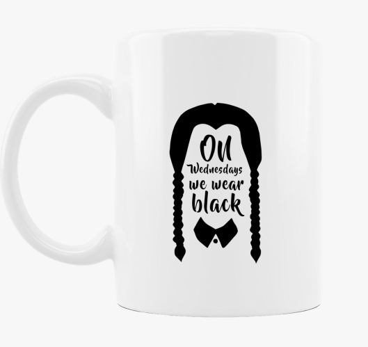 Wednesdays we wear black bögre...