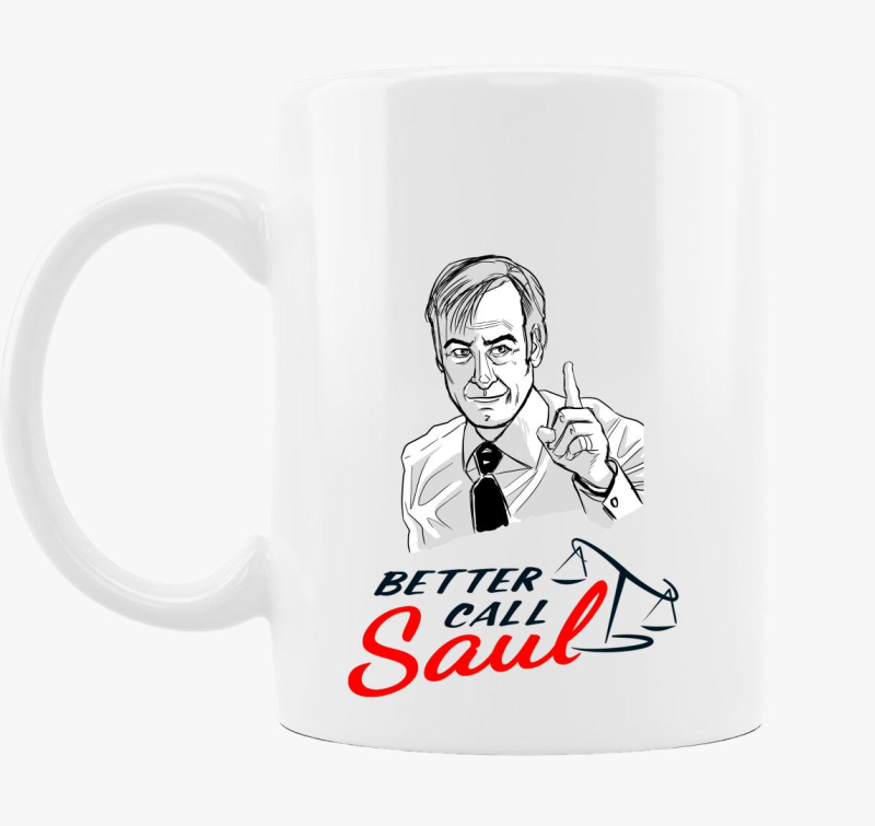 Better Call Saul rajzolt bögre