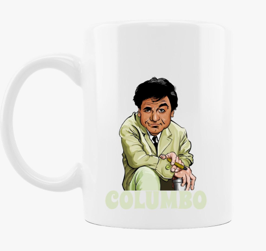 Columbo art bögre