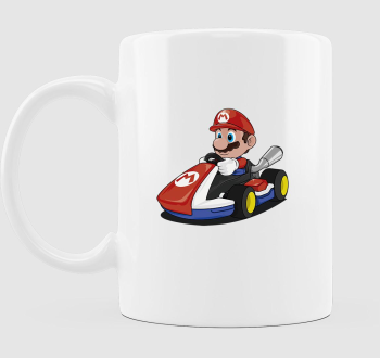 Super Mario, a versenyző bögre