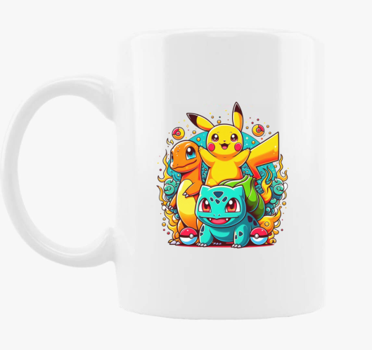 Pokemon Karakterek bögre