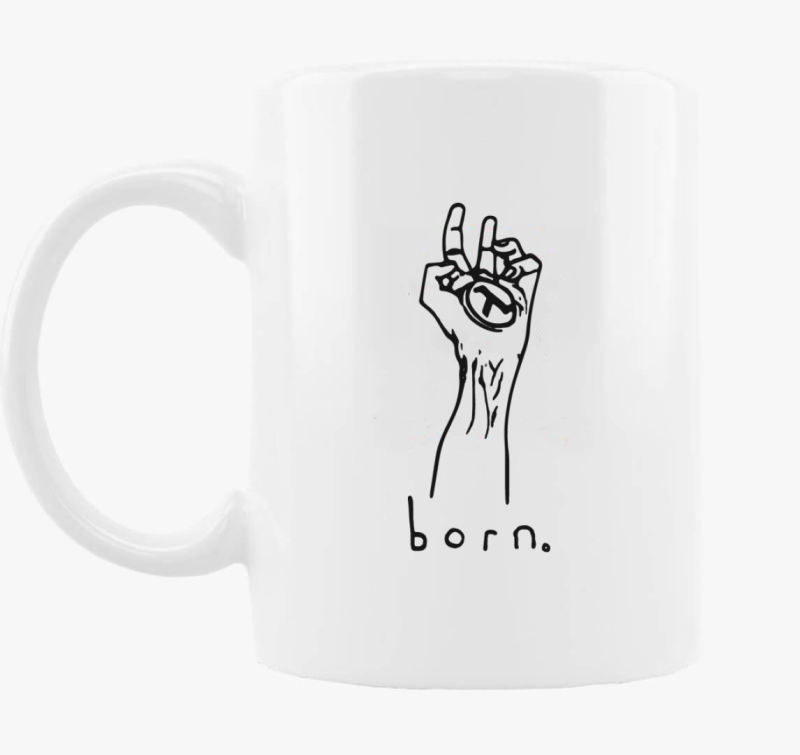 Half Life born poster bögre