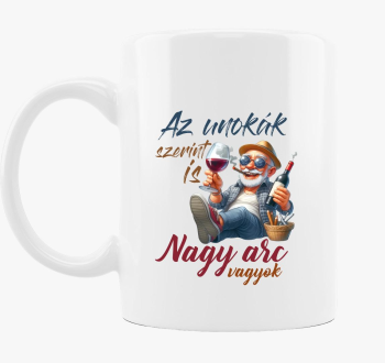 Nagy arc vagyok bögre