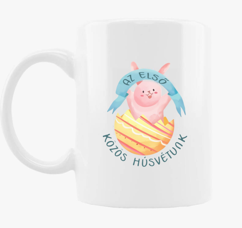 Az első közös húsvétunk bögre