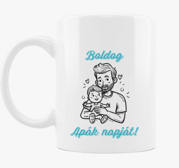Boldog apák napját bögre