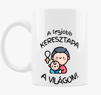A legjobb keresztapa a világon bögre