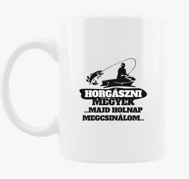 Horgászni megyek bögre