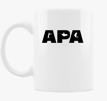 Apa horgászos bögre 