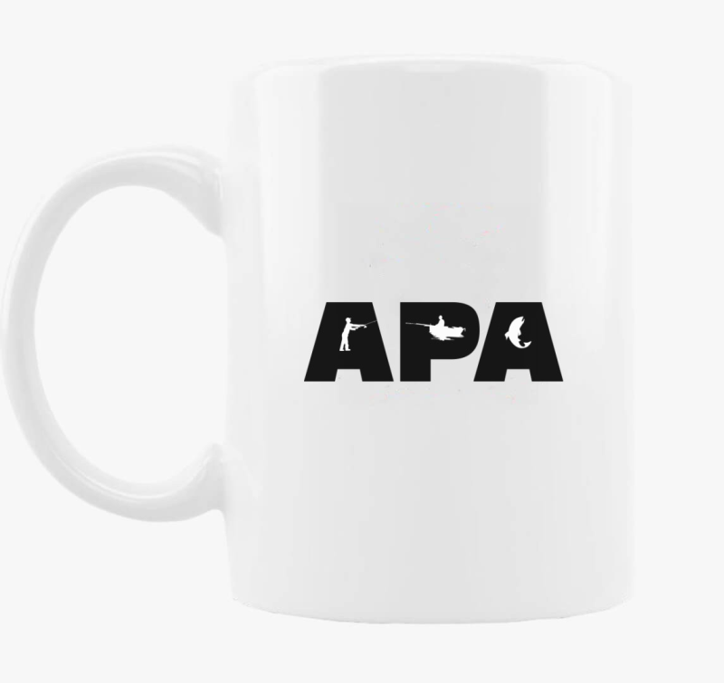 Apa horgászos bögre 