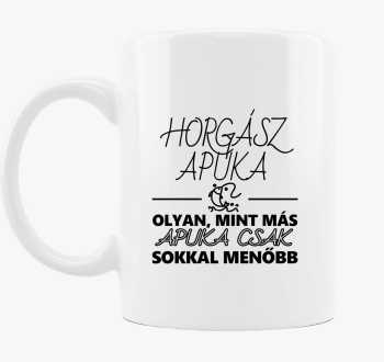 Horgász apuka bögre