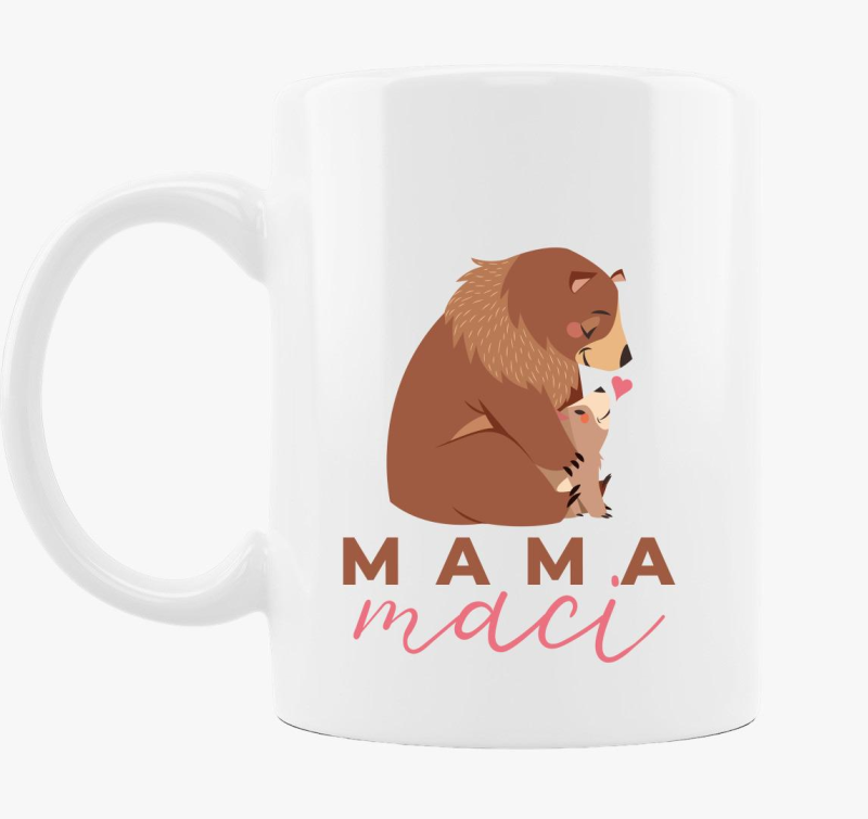 Mama Maci Rajz bögre