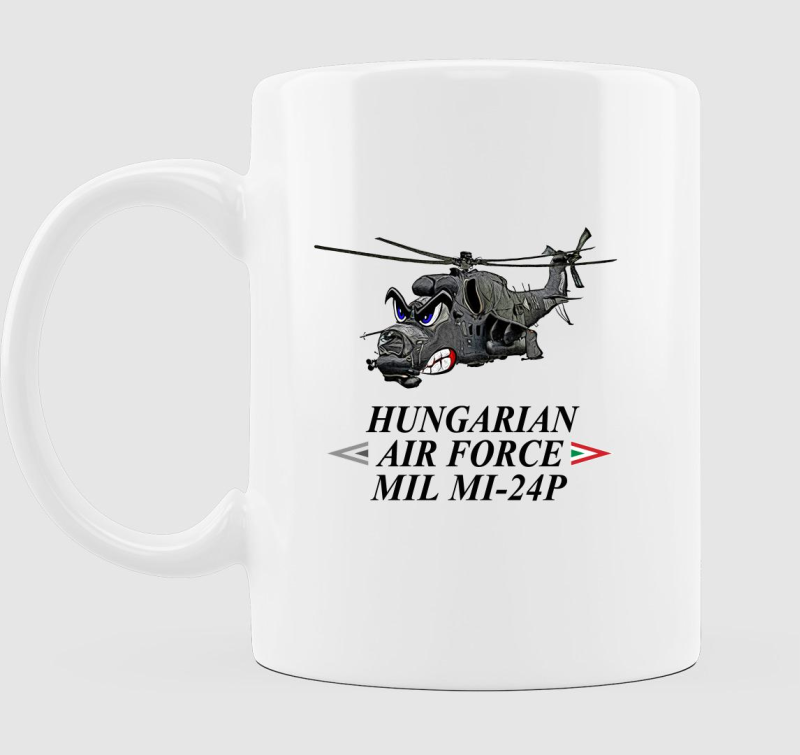 Mi-24P karikatúra bögre